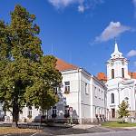 Český Brod - stará radnice, pohled od jihozápadu (2022)