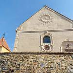 Třebovle - kostel sv. Bartoloměje, západní průčelí (2019)