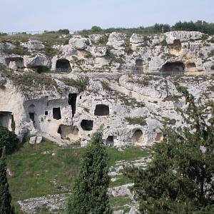 Gravina In Puglia, jeskynní obydlí