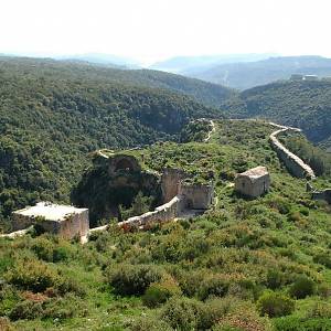 Saladinův hrad (Château de Saône) - dolní hrad