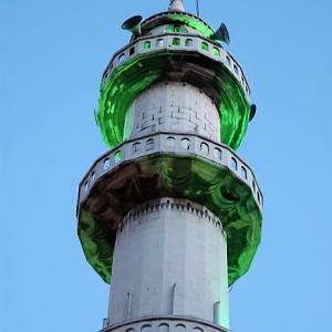 Latákia - minaret (jediná fotografie z města)