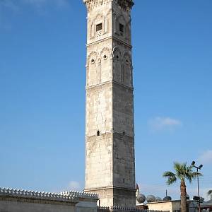 Aleppo - minaret Velké umajjovské mešity