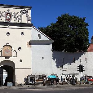 Vstupní městská brána - Aušros vartai (Jitřní brána)