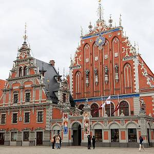 Riga - dům Černohlavců