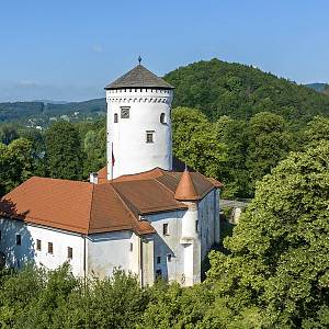 Hrad Budatín, pohled od východu