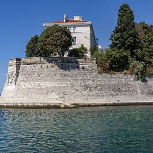 Zadar - opevnění města na východní straně