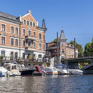 Brandenburg an der Havel (Branibor nad Havolou) - město z řeky