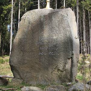 Pomník husitdské bitvy u rybníka Krvavec