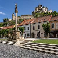 Trenčín, město s hradem