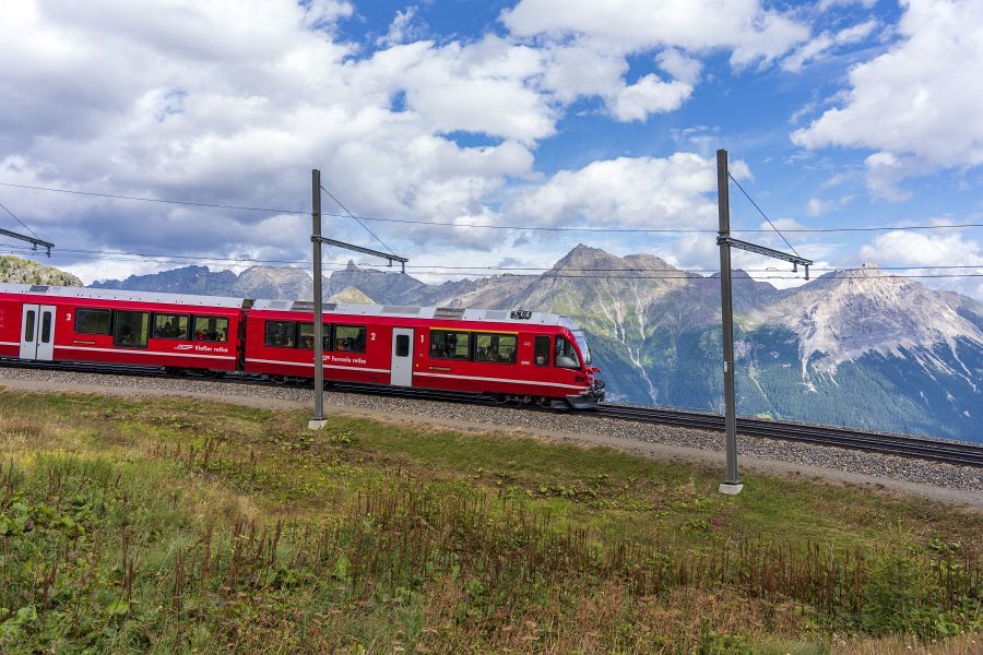 Švýcarsko - Bernina expres