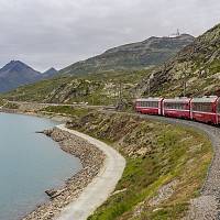 Švýcarsko - Bernina expres