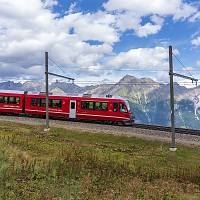 Švýcarsko - Bernina expres