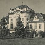 Bečváry - starý zámek (1943, foto Josef Hříbal)