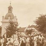 Chotutice - kaple Panny Marie při vysvěcení po přestavbě (1909)