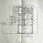 Kolín - Zborovská ulice, dům čp. 599 Dvořáčkova vila, půdorys (1940)