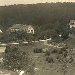 Hryzely - Davídkov, vila Zdenka vpravo (okolo roku 1930, SOkA Kolín)
